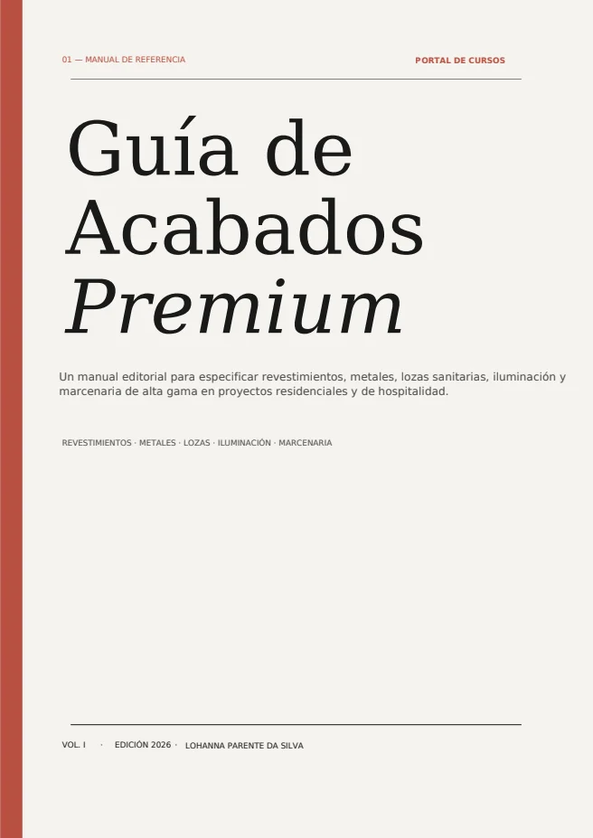 Portada real de la guía de acabados premium